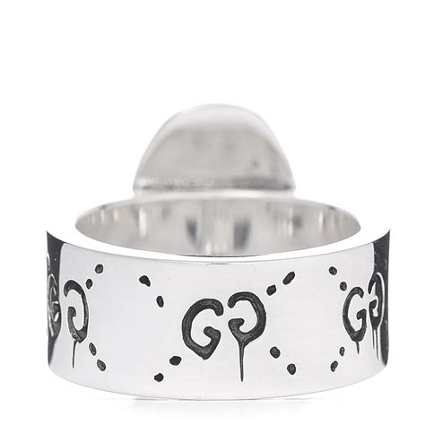 gucci sterling silver lady's wrap ring|gucci sterling silver ghost ring.